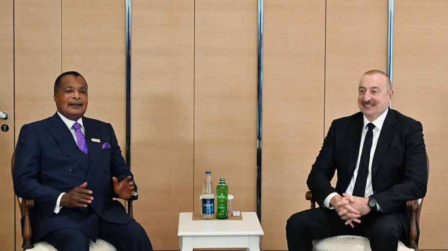 Azərbaycan Prezidenti İlham Əliyev Konqo Prezidenti ilə görüşüb YENİLƏNİB