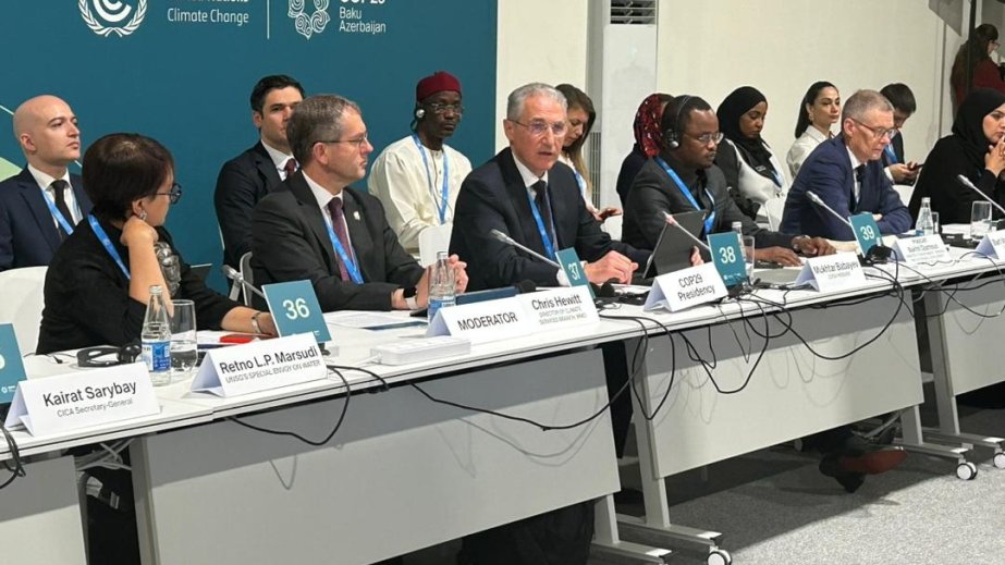 Muxtar Babayev: COP29 çərçivəsində iqlim fəaliyyəti üçün su təşəbbüsü elan ediləcək