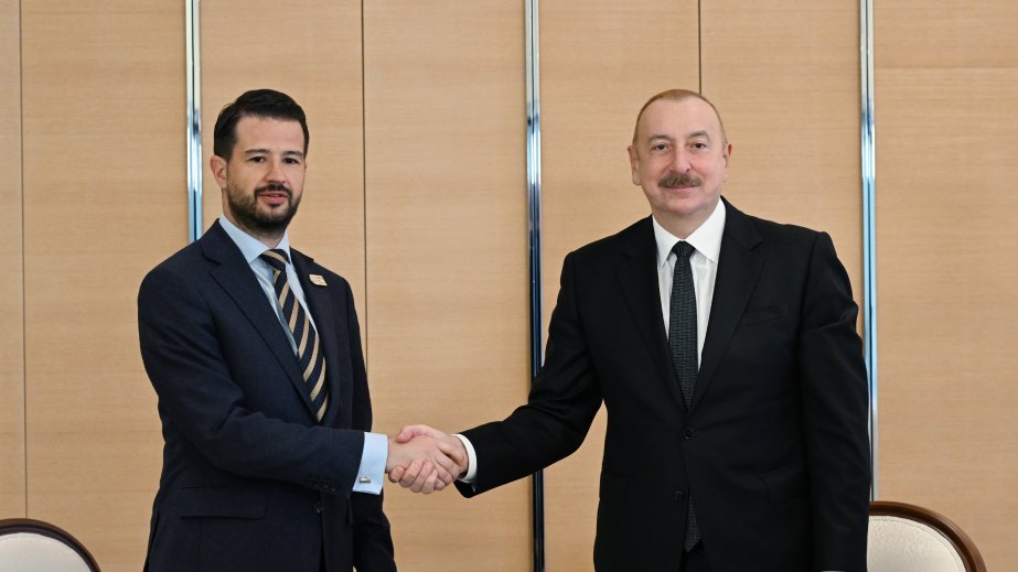 Prezident İlham Əliyev Monteneqronun Prezidenti ilə görüşüb YENİLƏNƏCƏK