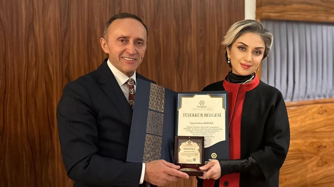 Azərbaycanlı dizayner Ankarada mükafata layiq görülüb