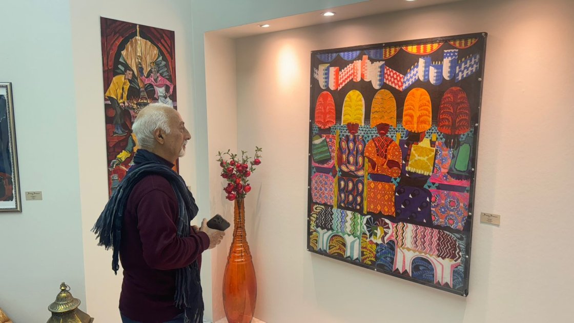 XTNS-dəki “Azərbaycan” pavilyonunda azərbaycanlı rəssam Cahid Camalın fərdi sərgisi açılıb