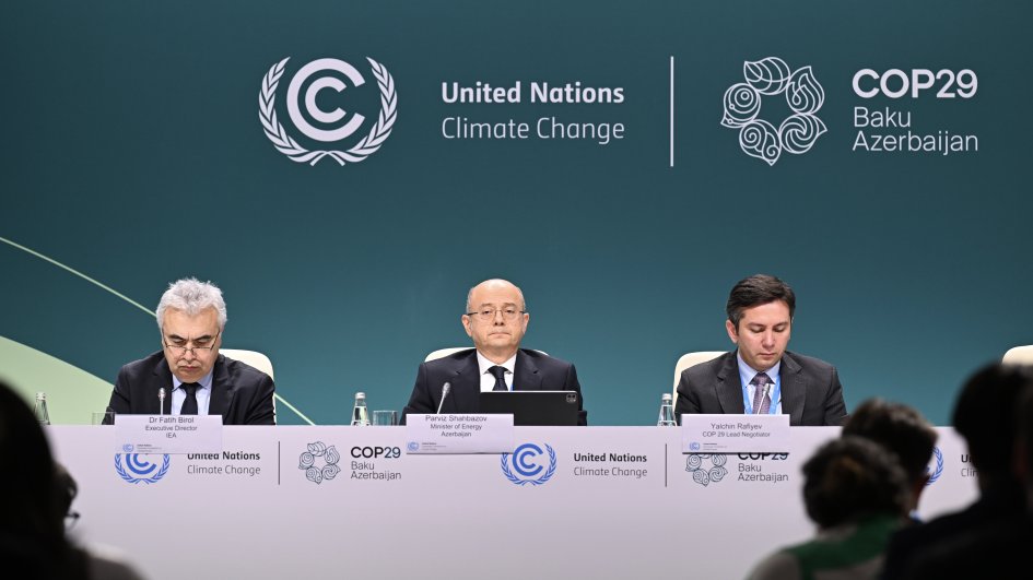 COP29 çərçivəsində keçirilən Enerji Günündə mətbuat konfransı təşkil olunub