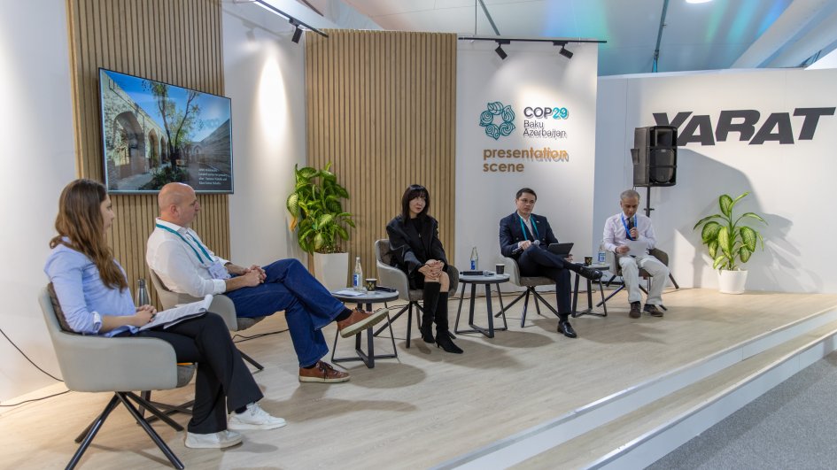COP29 çərçivəsində “YARAT”ın təqdimatında sərgi və simpozium təşkil olunub