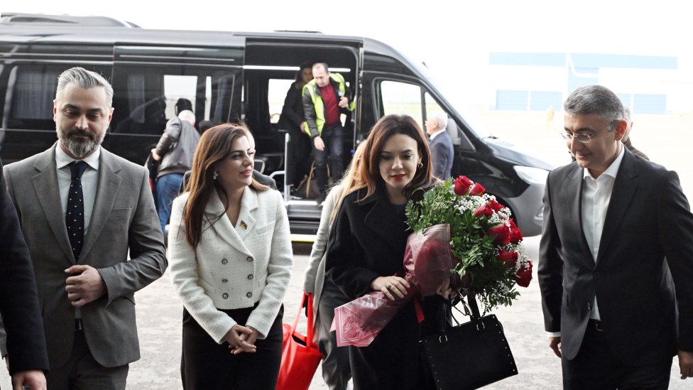 Albaniya Parlamentinin sədri Azərbaycana səfərə gəlib