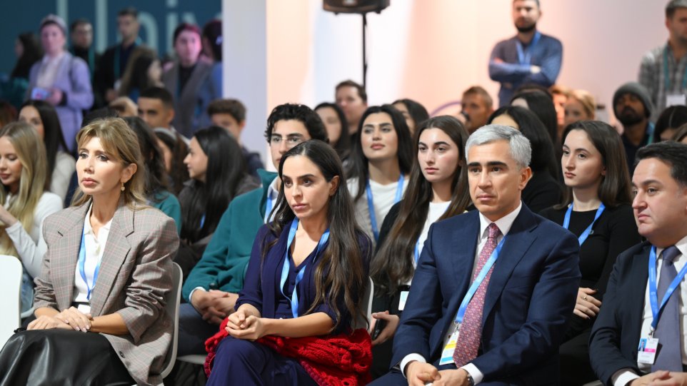 Leyla Əliyeva “Seaspiracy” sənədli filminin nümayişində iştirak edib