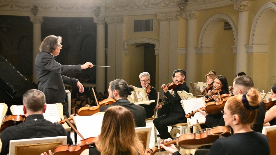 Filarmoniyanın səhnəsində COP29-a həsr edilmiş konsert olub