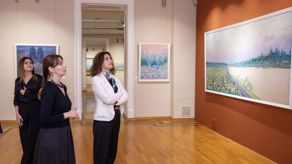 ICOM-un baş direktoru Azərbaycan Milli İncəsənət Muzeyini ziyarət edib