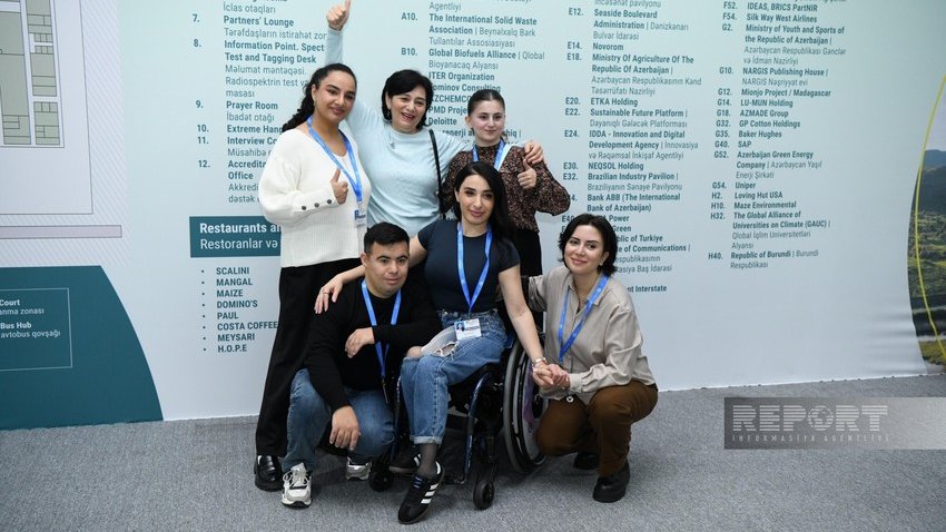 COP29-da müyəssərlik nümunəsi - FOTOREPORTAJ