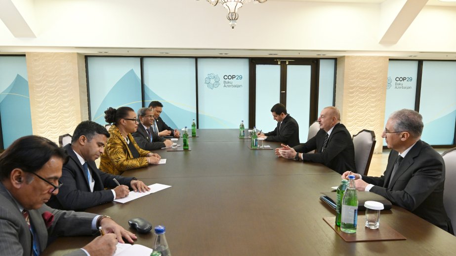 Prezident İlham Əliyev Millətlər Birliyi təşkilatının Baş katibi ilə görüşüb  YENİLƏNİB