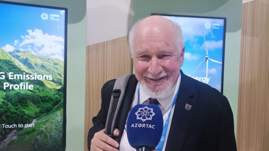 Devid Krimer: COP29-da müxtəlif ölkələrdən olan insanlar arasında qarşılıqlı əlaqənin olmasından çox məmnunam