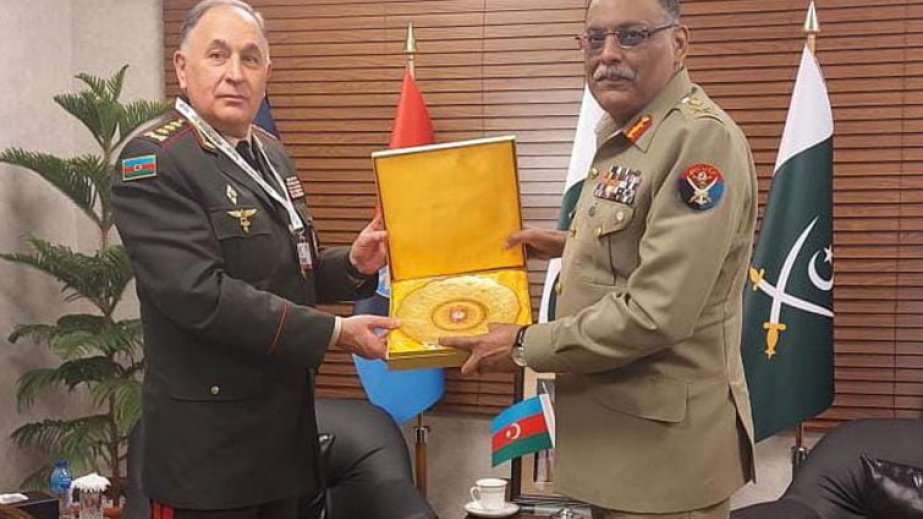 Azərbaycan-Pakistan hərbi əlaqələrinin yeni perspektivləri müzakirə edilib