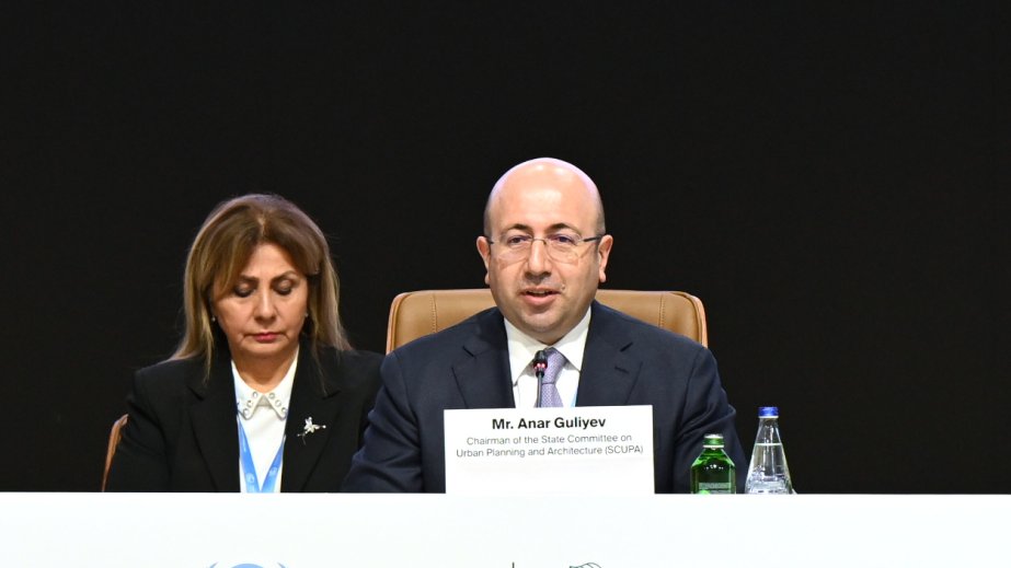 Anar Quliyev: İnanıram ki, təbiət əsaslı şəhərsalma yanaşması ilə sağlam gələcək üçün əhəmiyyətli nəticələr əldə edəcəyik