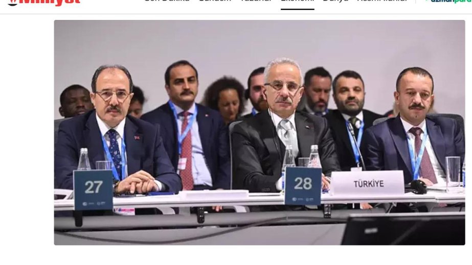 “Milliyet”: COP29-da Türkiyənin nəqliyyatda istixana qazları emissiyalarının sıfırlanması hədəfləri açıqlanıb