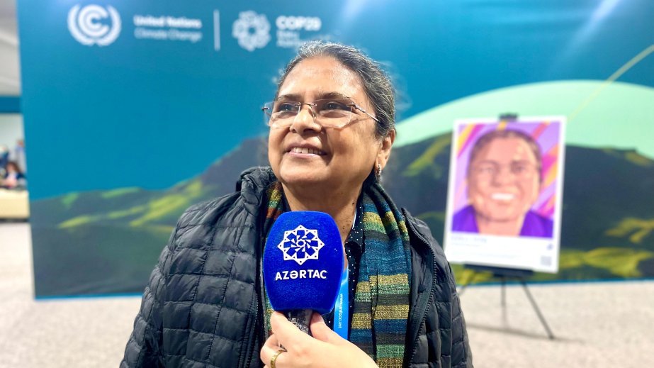 COP29-un hindistanlı iştirakçısı: Dünya səkkiz milyard insan üçün ədalətli şəkildə yaşanacaq bir yer olmalıdır