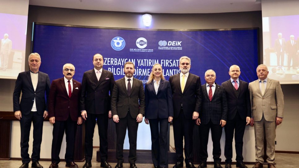 İzmirdə Azərbaycanın investisiya imkanları tanıdılıb