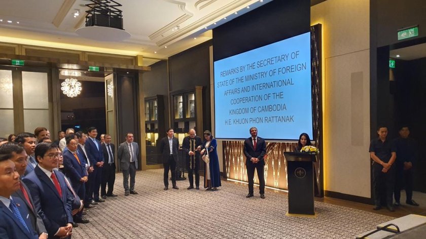 Azərbaycan və Qazaxıstan səfirlikləri Kambocada rəsmi qəbul keçiriblər