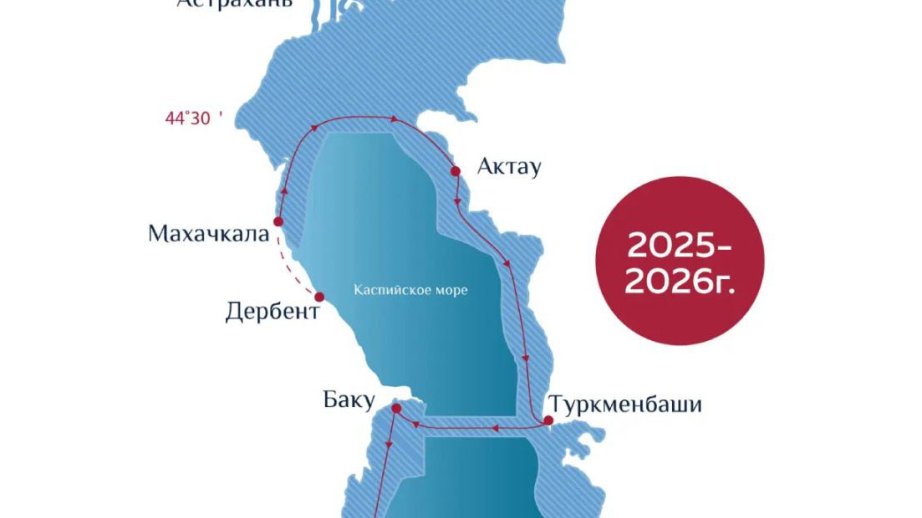 2025-ci ildə Rusiya şirkəti yeni laynerdə Ağ və Xəzər dənizlərində iki kruiz marşrutu açacaq