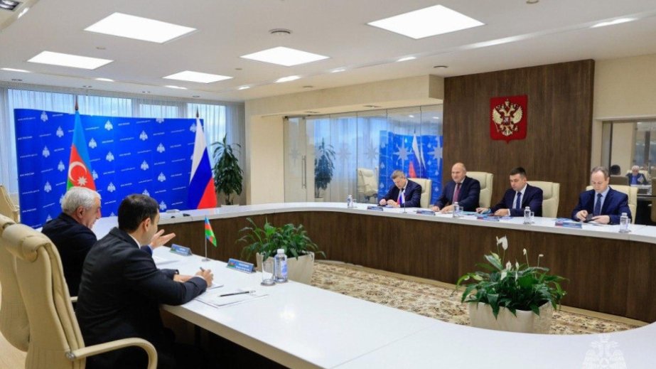Azərbaycan və Rusiya Fövqəladə Hallar nazirlikləri arasında əməkdaşlığın genişləndirilməsi müzakirə edilib
