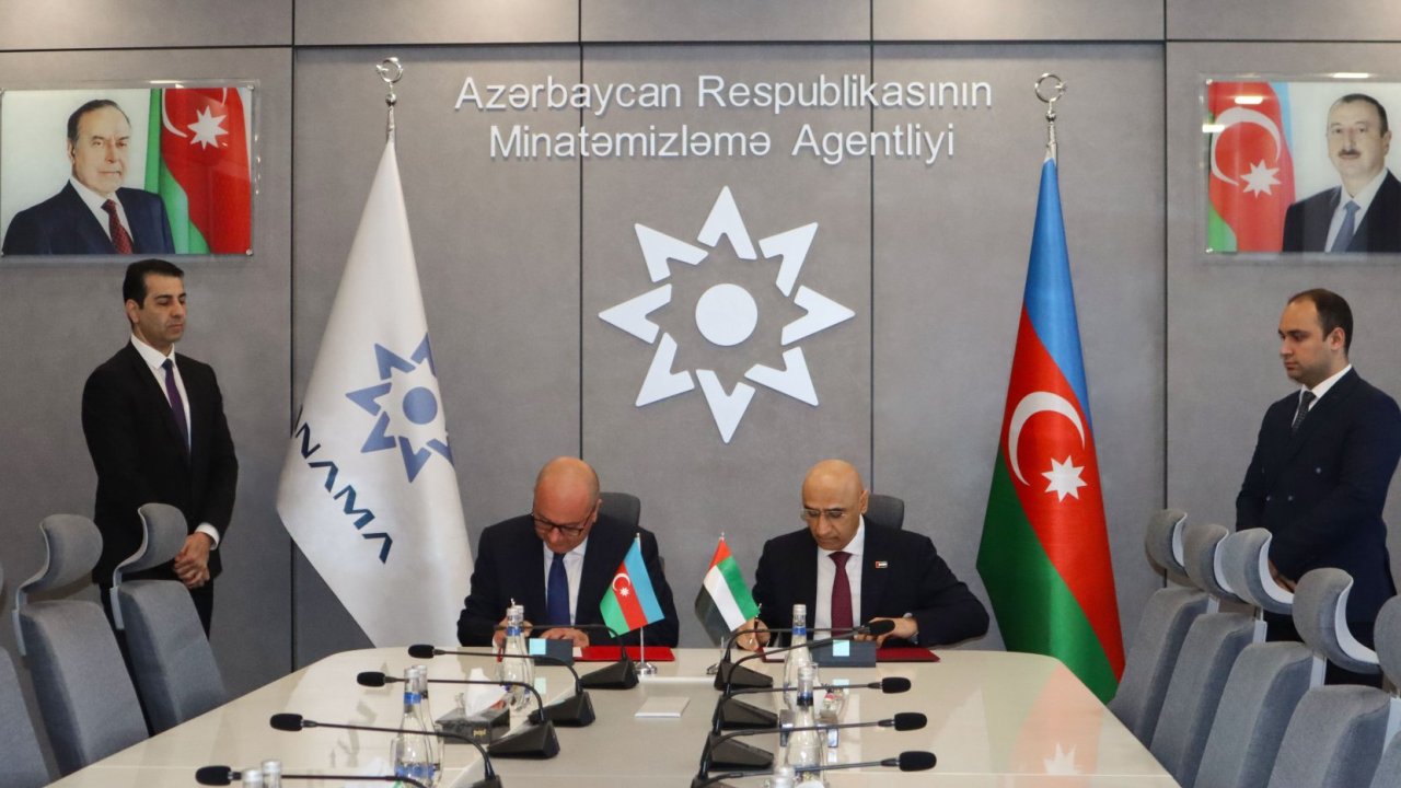 BƏƏ Azərbaycanda minatəmizləməyə dəstək verəcək FOTO