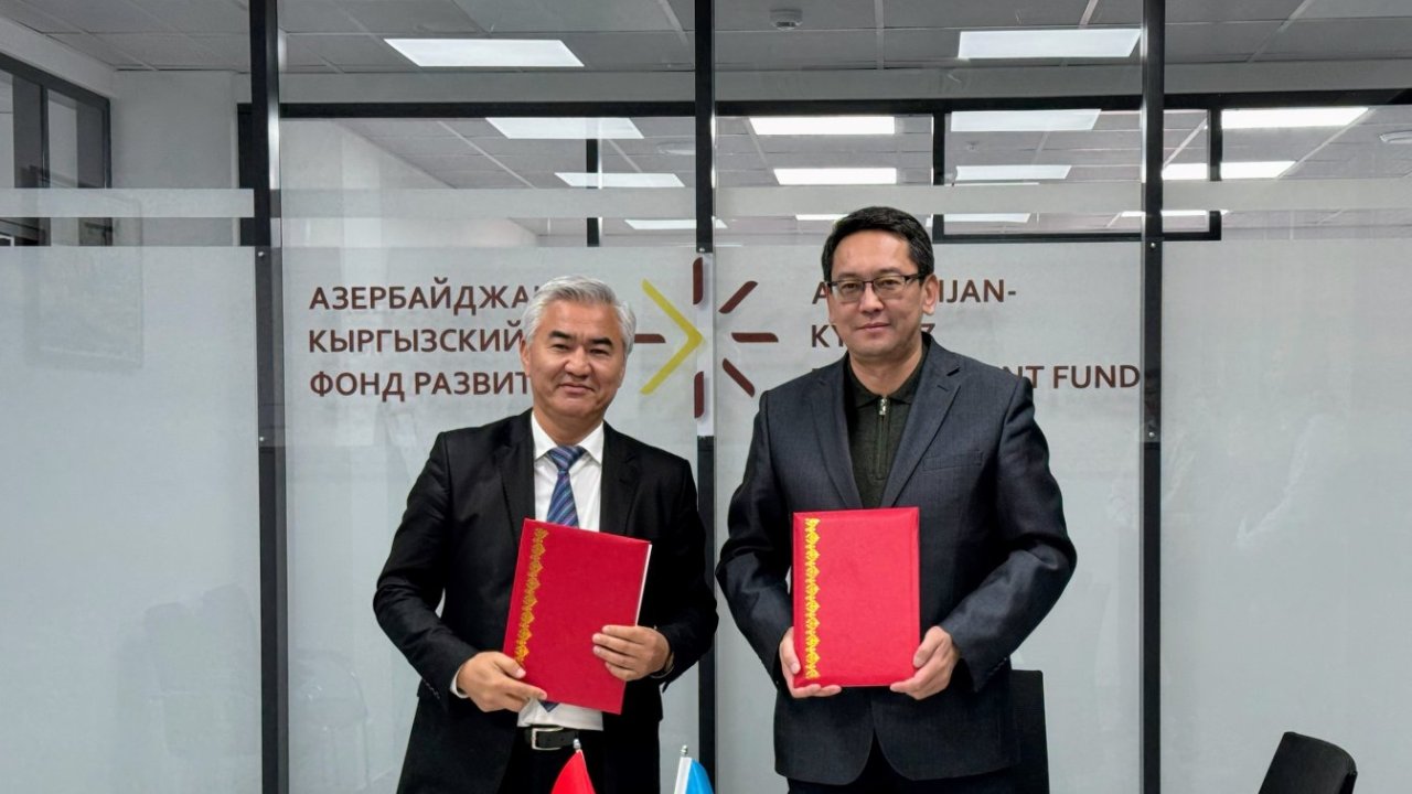Azərbaycan-Qırğız İnkişaf Fondu və Qırğızıstan Turizm Fondu Əməkdaşlıq Memorandum imzalayıb