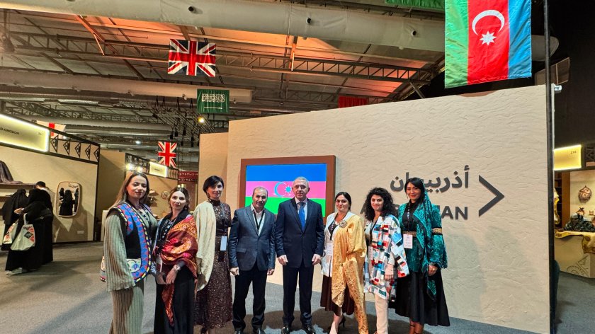 Azərbaycanın ənənəvi sənət nümunələri Səudiyyə Ərəbistanında beynəlxalq sərgidə nümayiş olunur