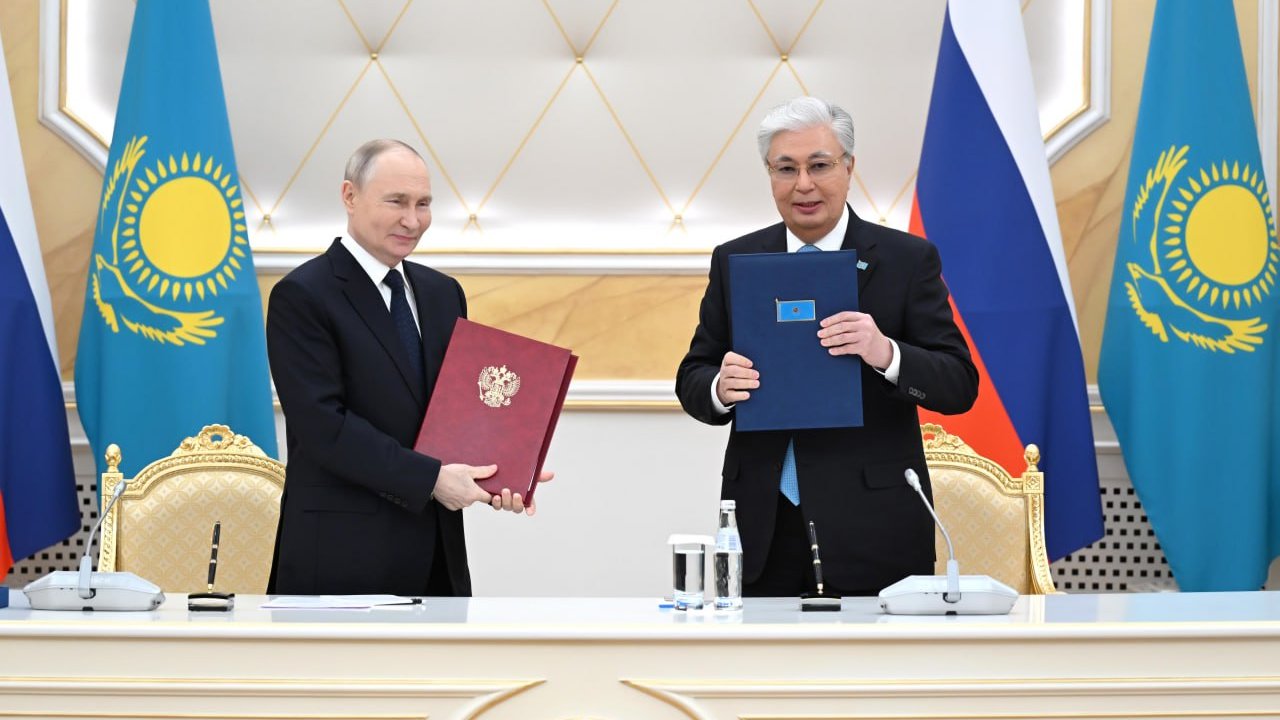 Qazaxıstan və Rusiya əsas sahələrdə birgə inkişaf üçün yeni yollar müəyyən edir — Putinin Astanaya səfəri