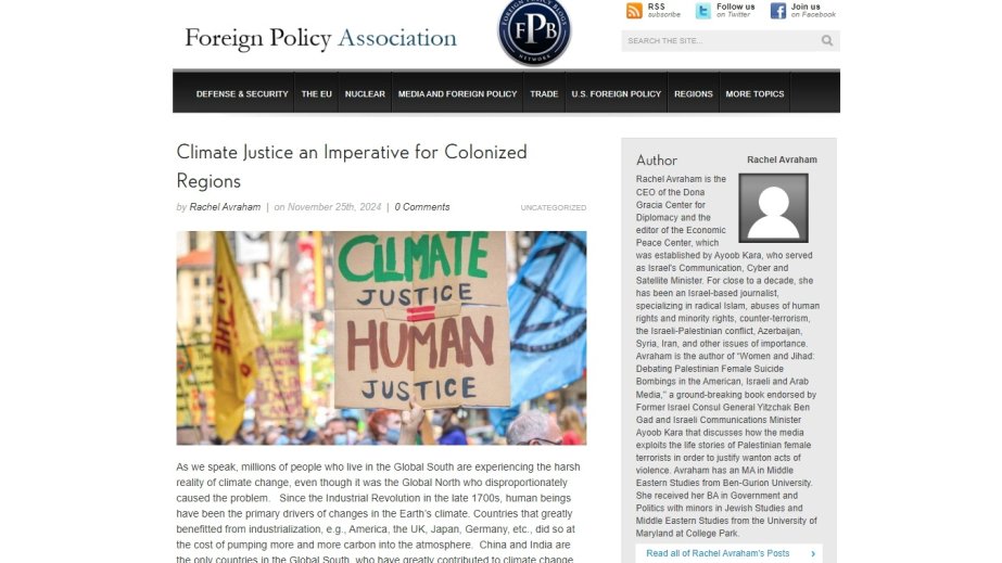 ABŞ mətbuatı Fransanın və digər Avropa dövlətlərinin müstəmləkə istismarının ekoloji fəsadlarından yazıb