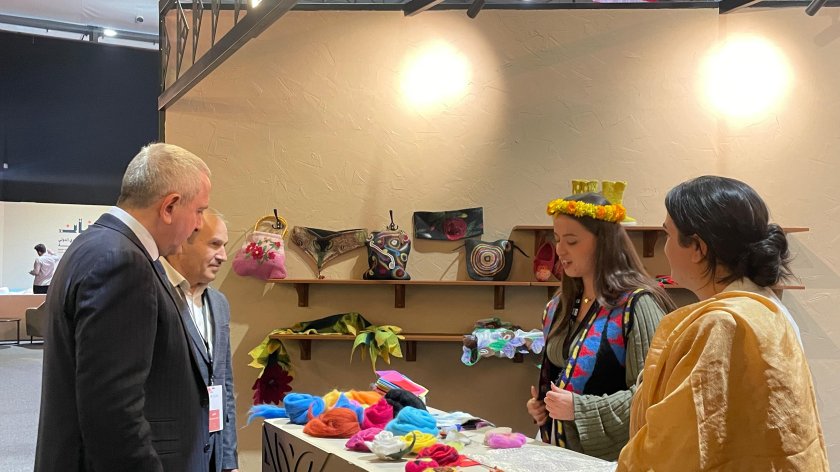 Azərbaycan ənənəvi sənətkarlığı Səudiyyə Beynəlxalq Əl İşləri Həftəsi sərgisində təqdim olunur