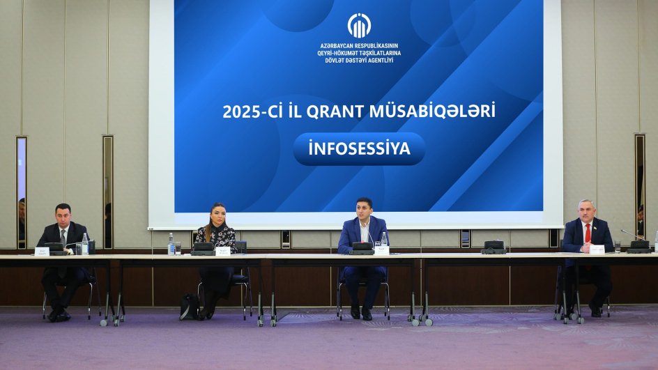2025-ci ilin qrant müsabiqələri barədə infosessiya başa çatıb
