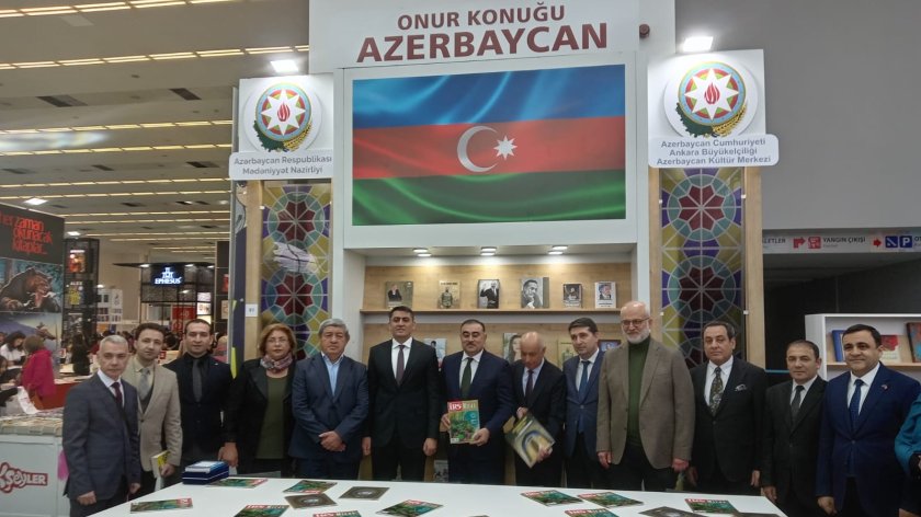 Azərbaycan Ankarada keçirilən 21-ci Kitab Sərgisinin fəxri qonağıdır