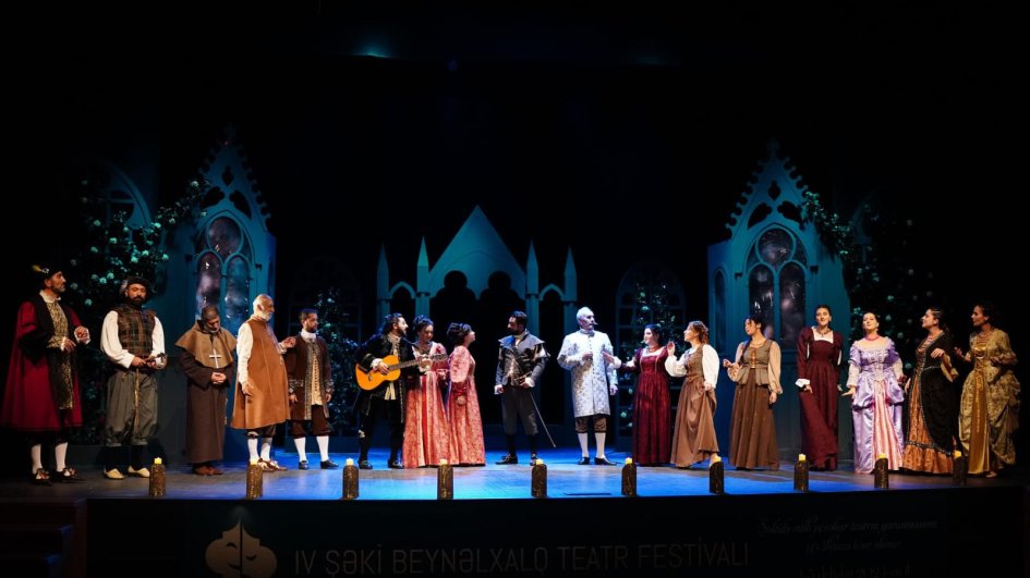 IV Şəki Beynəlxalq Teatr Festivalının rəsmi açılış mərasimi olub
