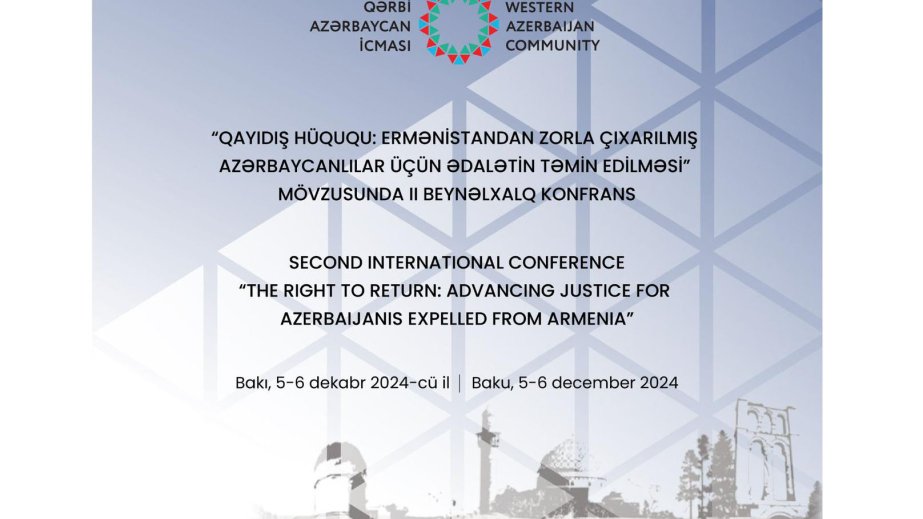 Ülviyyə Zülfikar: Qayıdış hüququna dair konfransda 52 ölkədən nümayəndələr iştirak edəcəklər