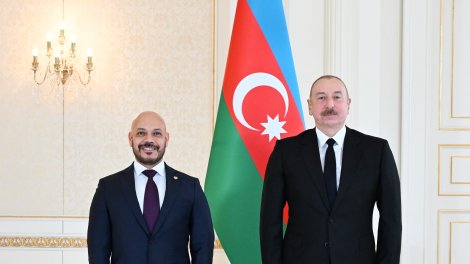 Prezident İlham Əliyev El-Salvadorun ölkəmizdə yeni təyin olunmuş səfirinin etimadnaməsini qəbul edib  YENİLƏNİB