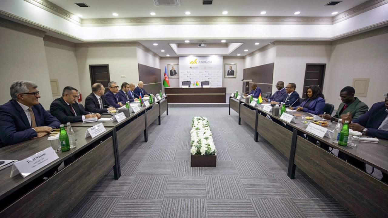 “AzerGold” QSC-də Qvineya-Bisau Respublikasının nümayəndə heyəti ilə görüş keçirilib