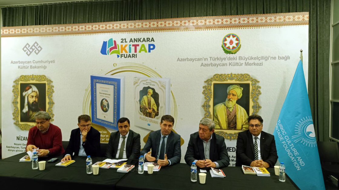 21-ci Ankara Kitab Sərgisi çərçivəsində Türk Mədəniyyəti və İrsi Fondunun nəşrləri təqdim olunub