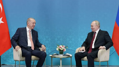 Ərdoğan və Putin Suriyadakı vəziyyəti müzakirə ediblər