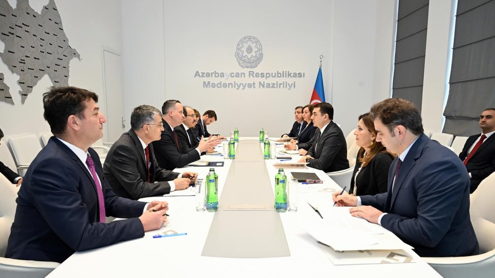 Mədəniyyət naziri TİKA-nın başqanı ilə əməkdaşlıq məsələlərini müzakirə edib