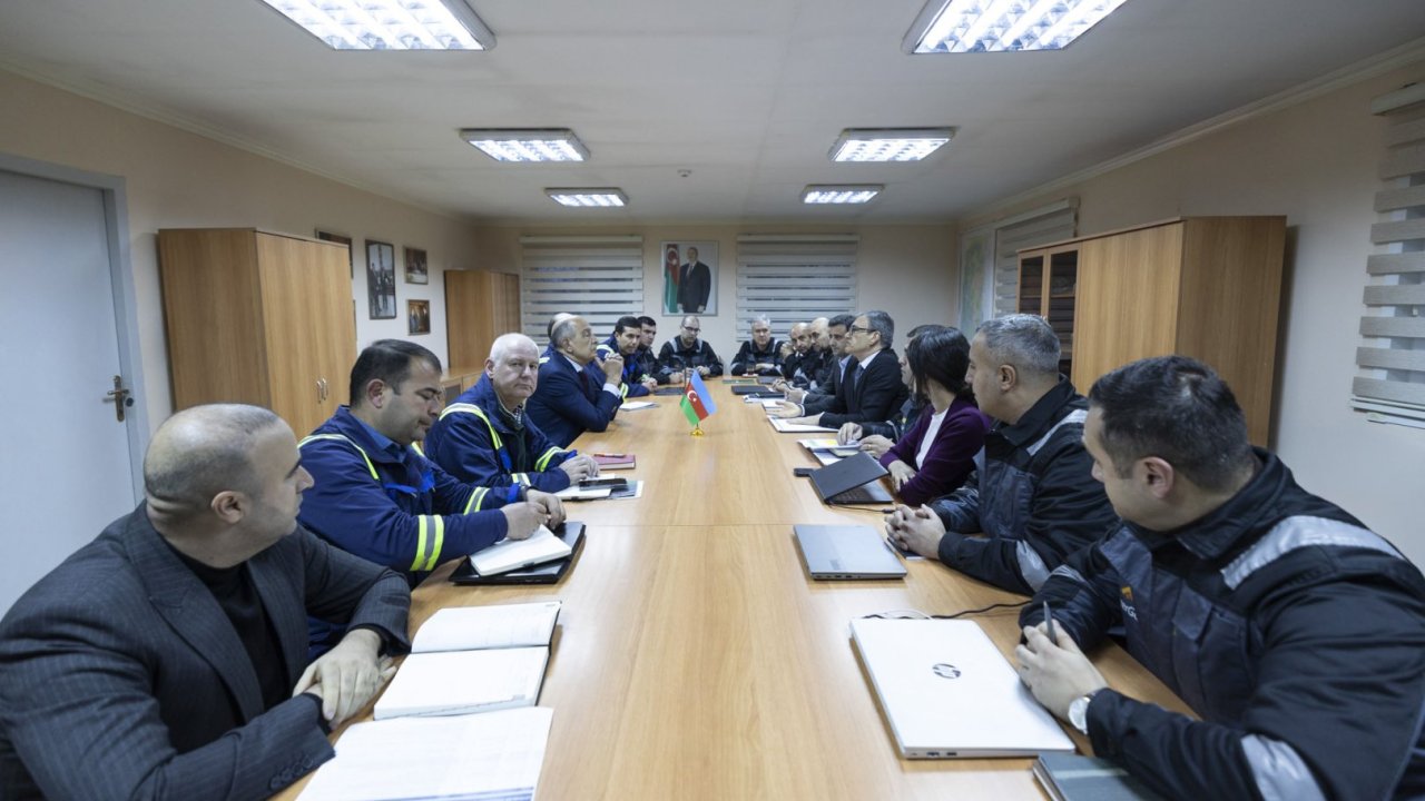 Gədəbəydə “AzerGold” QSC və “R.V. Investment Group Services, LLC ABŞ” arasında görüş keçirilib