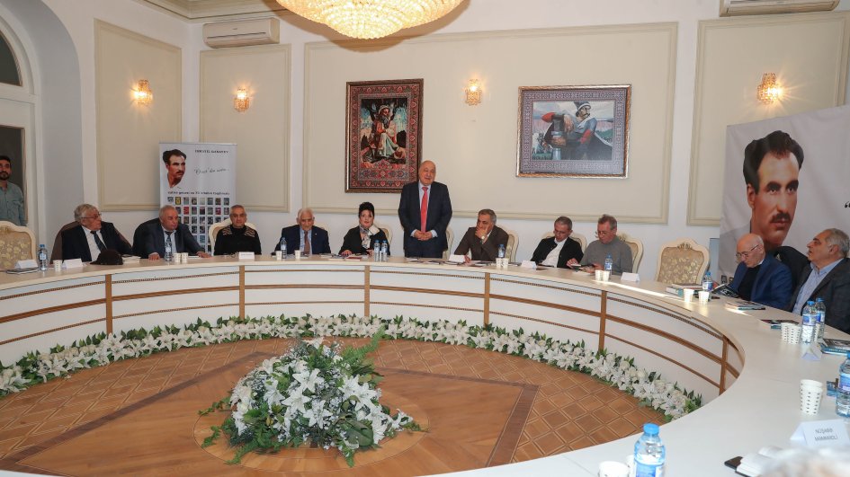 Azərbaycan Yazıçılar Birliyində görkəmli yazıçı İsmayıl Qarayevin yaradıcılığına həsr olunmuş tədbir keçirilib