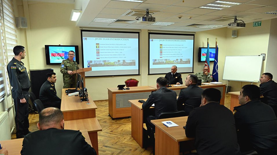 Bakıda NATO-nun təlim kursu keçirilib