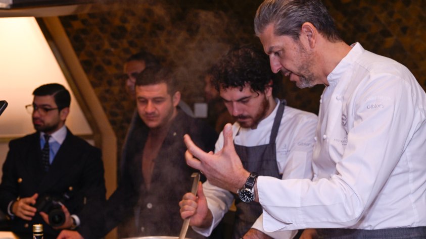 Bakıda İtaliya mətbəxi həftəsi: Mişelin ulduzlu aşpaz hazırladığı rizottanı təqdim etdi