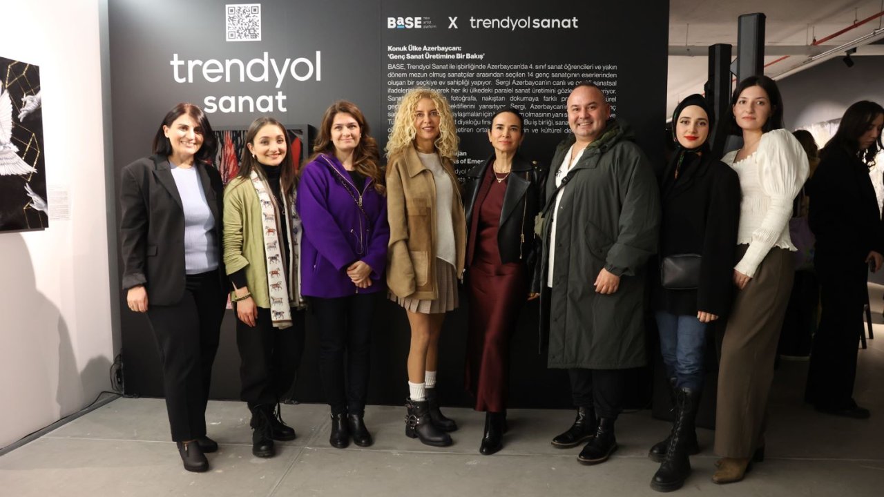 ‘’Trendyol’’un dəstəyi ilə Azərbaycan rəssamlarının əsərləri Türkiyədə sərgiləndi