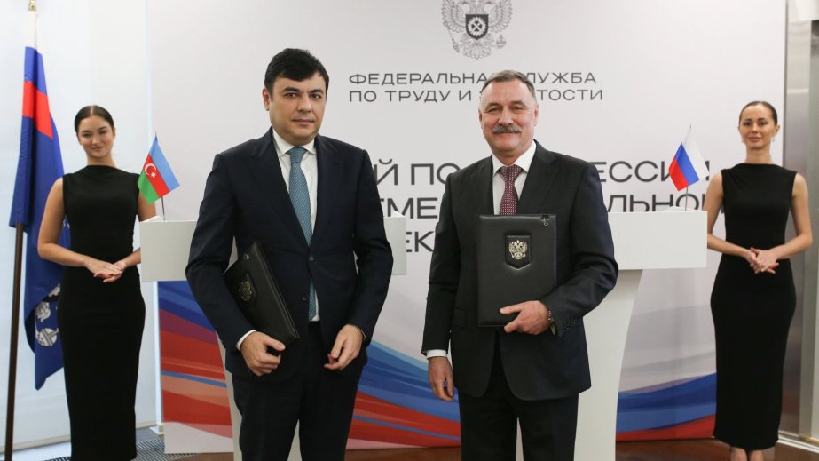 Azərbaycanla Rusiya arasında əmək müfəttişliyi üzrə Tədbirlər Planı imzalanıb