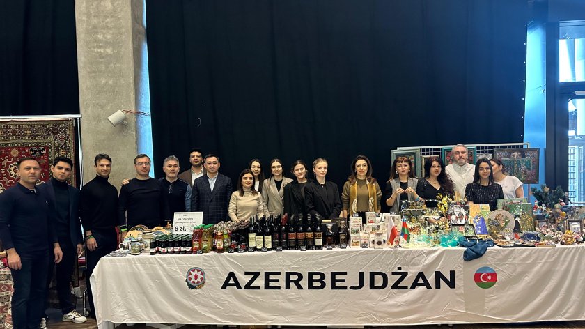 Azərbaycan Varşavada keçirilmiş ənənəvi beynəlxalq xeyriyyə bazarında təmsil olunub