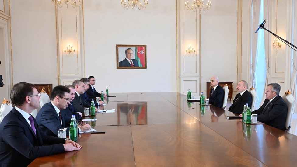 Azərbaycan Prezidenti İlham Əliyev Rusiyanın Həştərxan vilayətinin qubernatorunu qəbul edib YENİLƏNƏCƏK