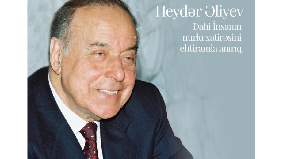 Birinci vitse-prezident Mehriban Əliyeva Ulu Öndərin anım günü ilə əlaqədar paylaşım edib
