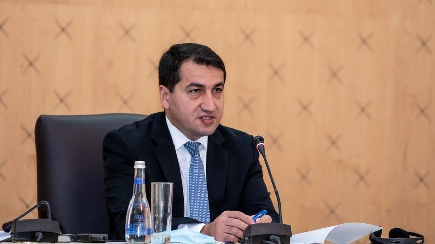Hikmət Hacıyev: Fransa Ermənistanın silahlandırılmasının arxasında duran əsas qüvvələrdəndir