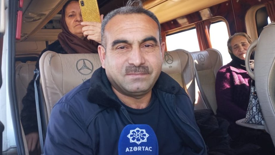 Xocalıya köçən sakin: Duyğularımı sözlə ifadə edə bilmirəm