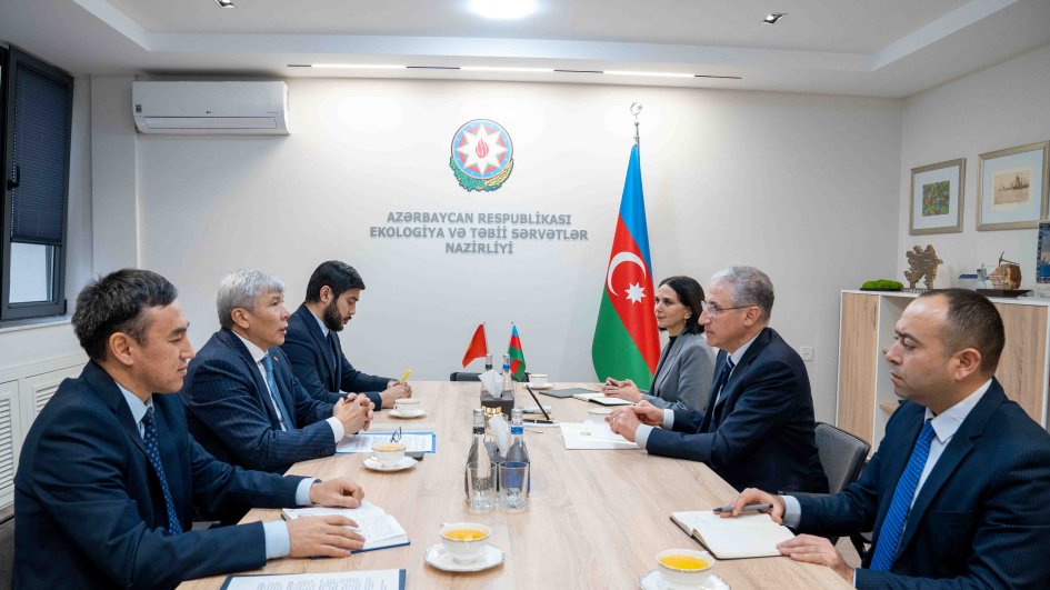 Qırğız Respublikasının ölkəmizdəki səfiri ilə COP29-un nəticələri müzakirə edilib