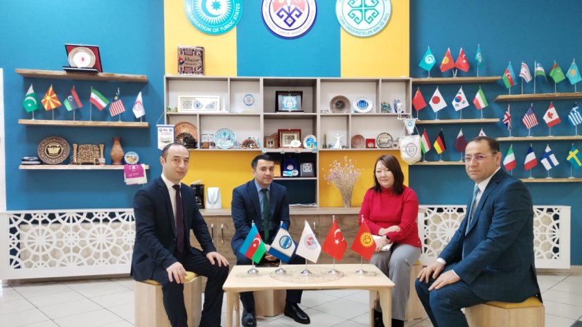 BDU Qırğızıstan-Türkiyə Manas Universiteti ilə əməkdaşlığı genişləndirir